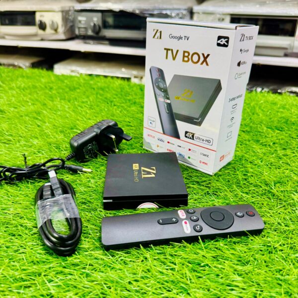Z1 Box Original Google Voice Remote | With 1500+ Cable Chanel & Movies - Image 3
