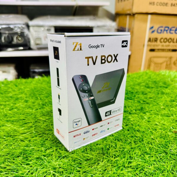 Z1 Box Original Google Voice Remote | With 1500+ Cable Chanel & Movies - Image 5