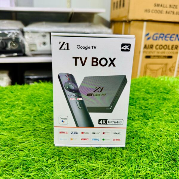 Z1 Box Original Google Voice Remote | With 1500+ Cable Chanel & Movies - Image 6