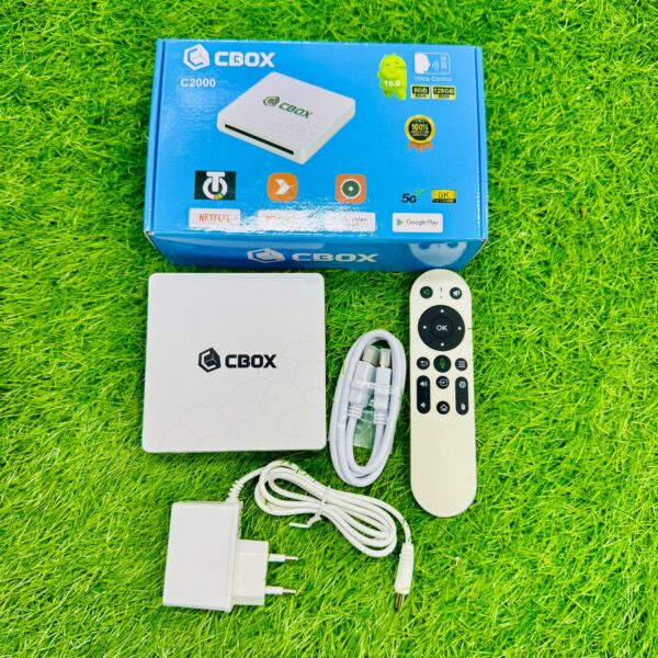 C Box Original Google Voice Remote  | With 1500+ Cable Chanel & Movies - Image 3